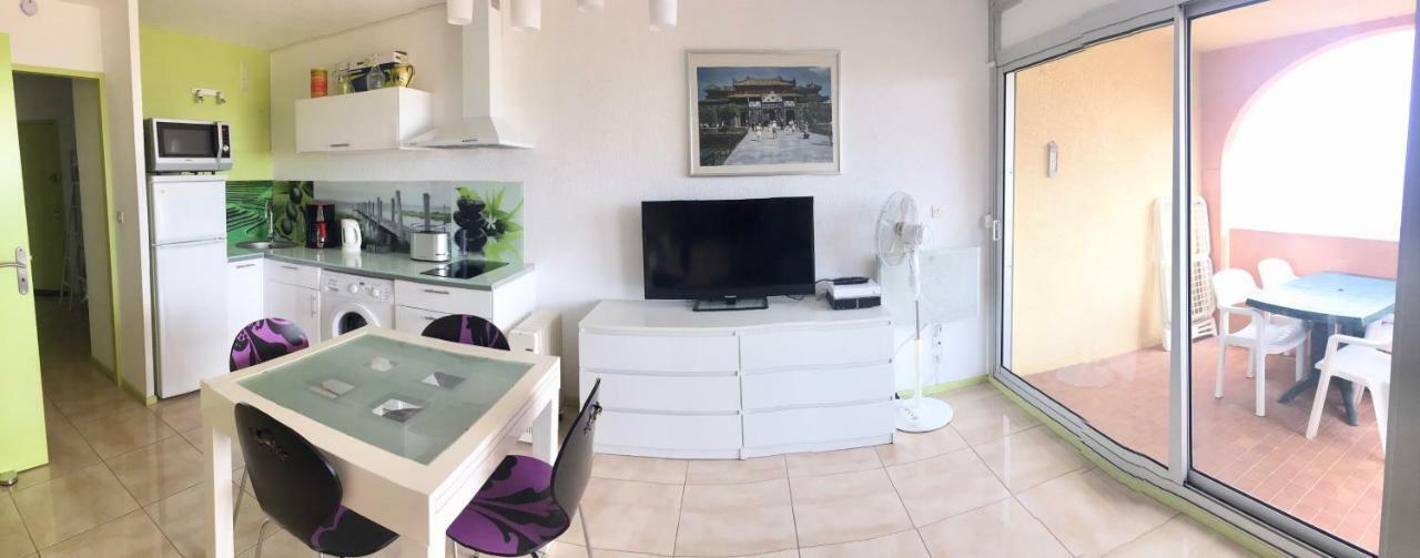 Barcaresa-Agreable Appartement Vue Mer Panoramique Le Barcarès Kültér fotó